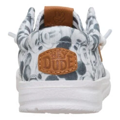 Disney Mickey Mouse Print Wally Toddler - Grey/Multi 12 Disney Mickey Mouse Print Wally Toddler - Grey/Multi -Heydude 44953 1HK WALLYTMICKEYMOUSEPRINT GREYMULTI BACK conversion1