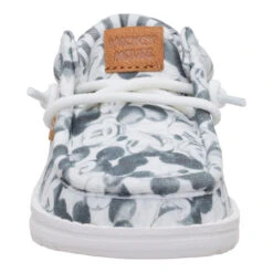 Disney Mickey Mouse Print Wally Toddler - Grey/Multi 11 Disney Mickey Mouse Print Wally Toddler - Grey/Multi -Heydude 44953 1HK WALLYTMICKEYMOUSEPRINT GREYMULTI FRONT conversion1