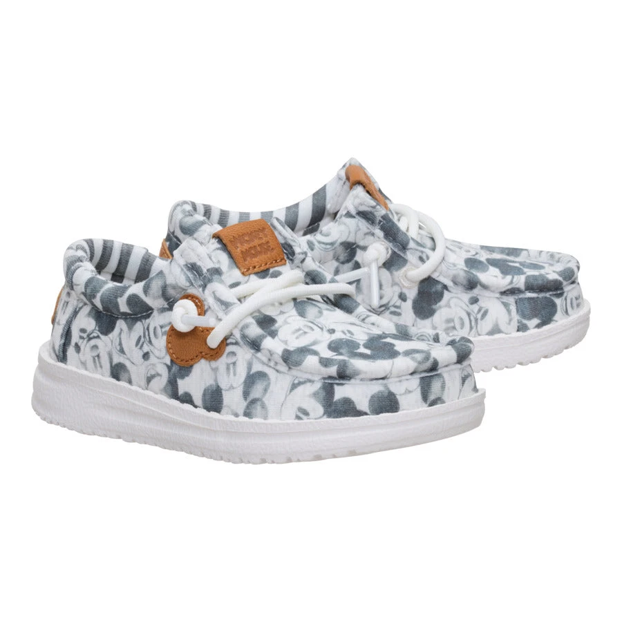 Disney Mickey Mouse Print Wally Toddler - Grey/Multi 2 Disney Mickey Mouse Print Wally Toddler - Grey/Multi - Image 2