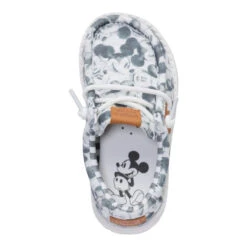 Disney Mickey Mouse Print Wally Toddler - Grey/Multi 13 Disney Mickey Mouse Print Wally Toddler - Grey/Multi -Heydude 44953 1HK WALLYTMICKEYMOUSEPRINT GREYMULTI TOP conversion1