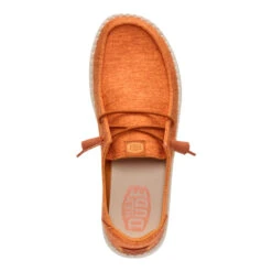 Wendy Fleece Casual - Pumpkin -Heydude 45062 800 WENDYFLEECECASUAL PUMPKIN TOP conversion1