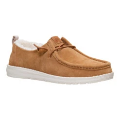 Wendy Suede Shearling - Lion Orange/Multi -Heydude 45329 85Y WENDYSUEDESHEARLING LIONORANGEMULTI 3QTR conversion1 8bc1251d c5e6 4379 990a f99155bf1b83