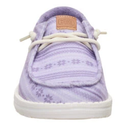 Wendy Nordic Sweater - Purple Ash/Multi 11 Wendy Nordic Sweater - Purple Ash/Multi -Heydude 45330 5CT WENDYNORDICSWEATER PURPLEASHMULTI FRONT conversion1