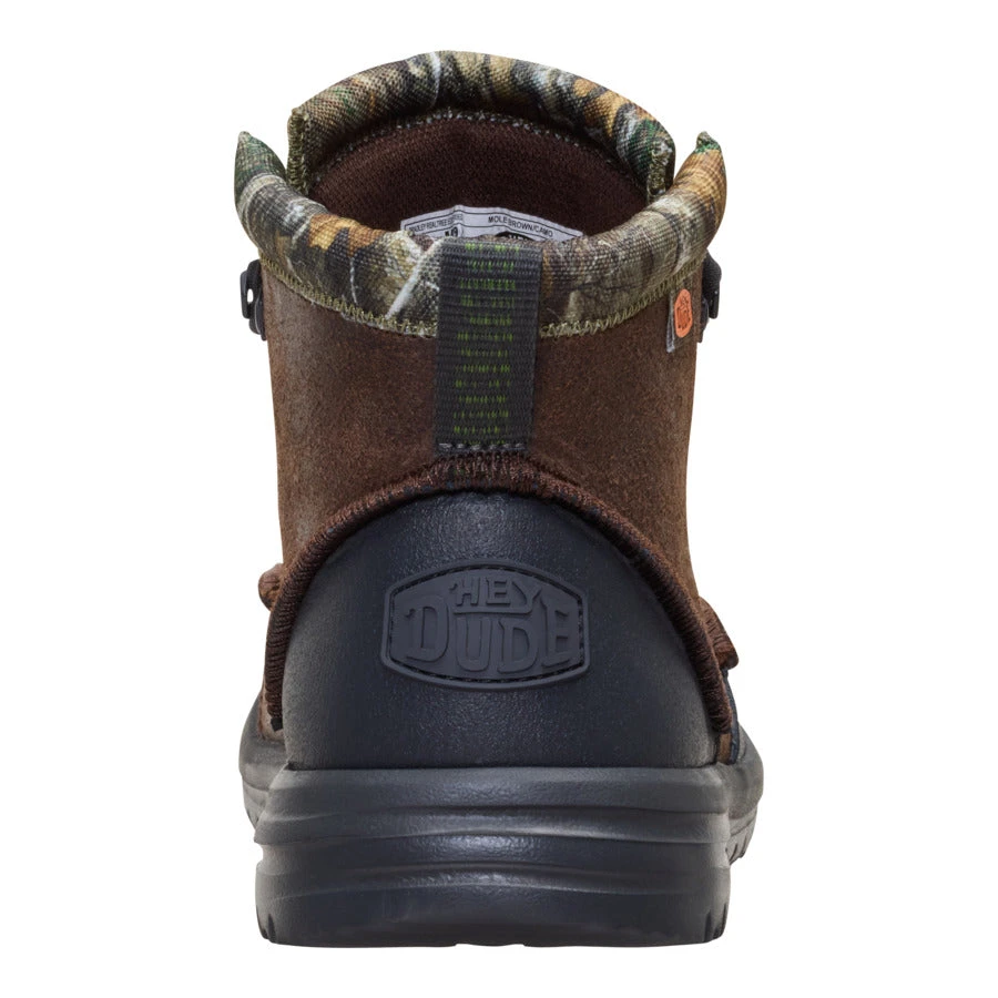 Bradley Realtree Edge Suede - Mole Brown/Camo 6 Bradley Realtree Edge Suede - Mole Brown/Camo - Image 6