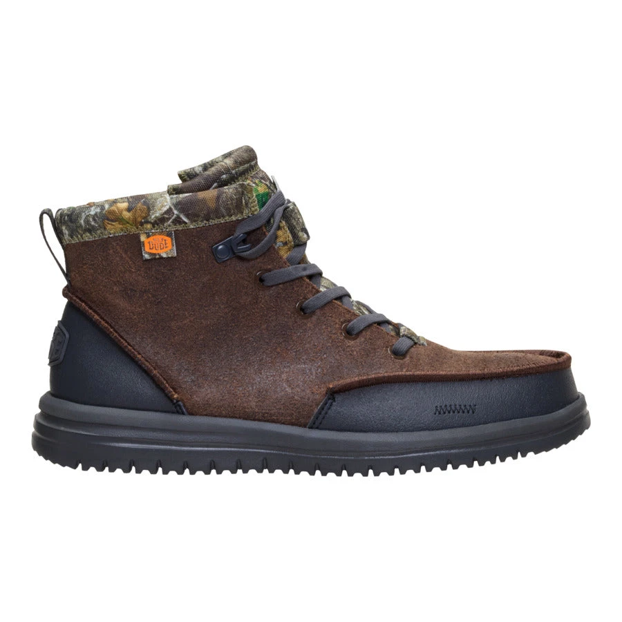 Bradley Realtree Edge Suede - Mole Brown/Camo 9 Bradley Realtree Edge Suede - Mole Brown/Camo - Image 9
