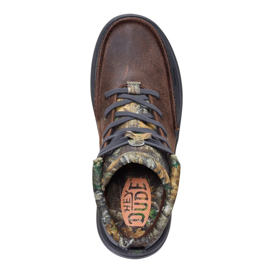 Bradley Realtree Edge Suede - Mole Brown/Camo 7 Bradley Realtree Edge Suede - Mole Brown/Camo - Image 7