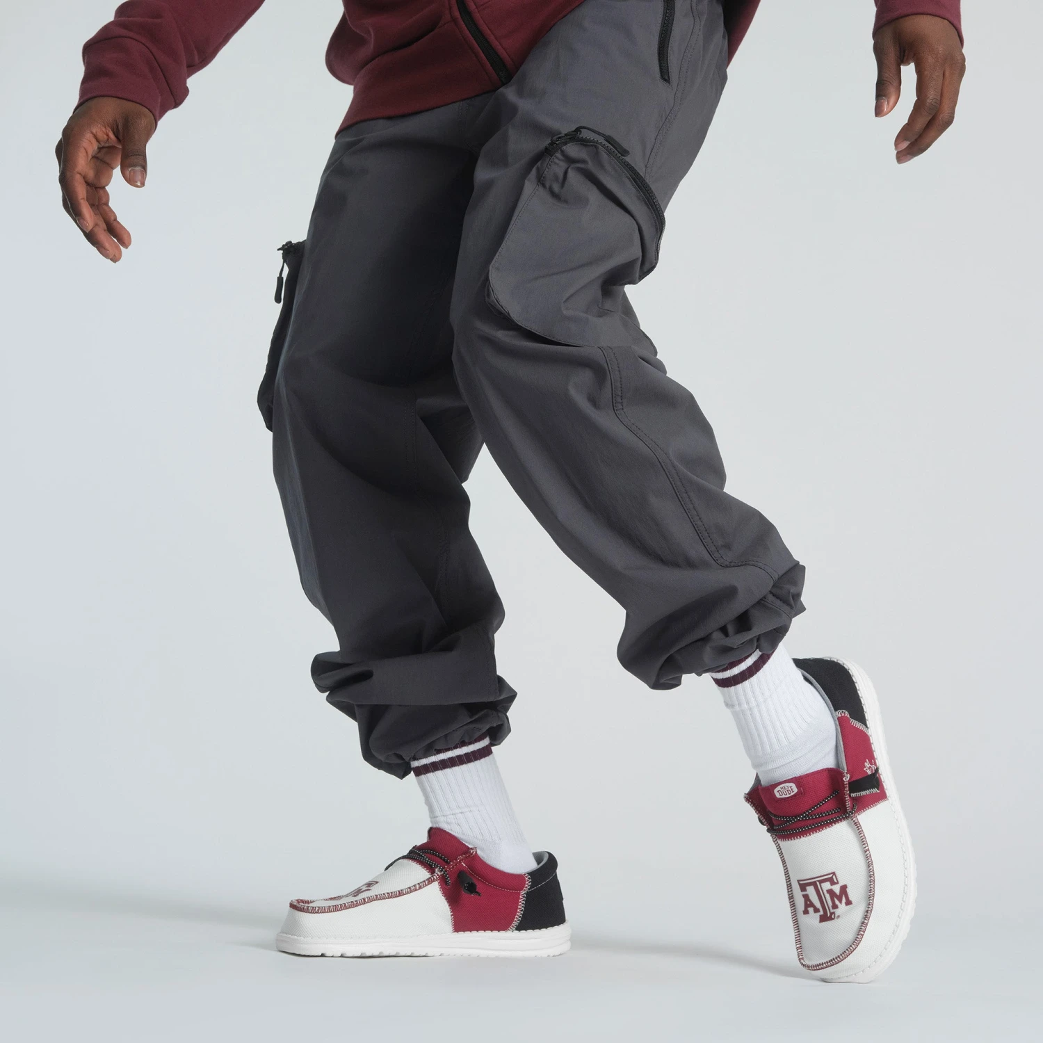 Men's Wally Tri Texas A&M - Texas AM Burgundy/Multi 2 Men's Wally Tri Texas A&M - Texas AM Burgundy/Multi - Image 2