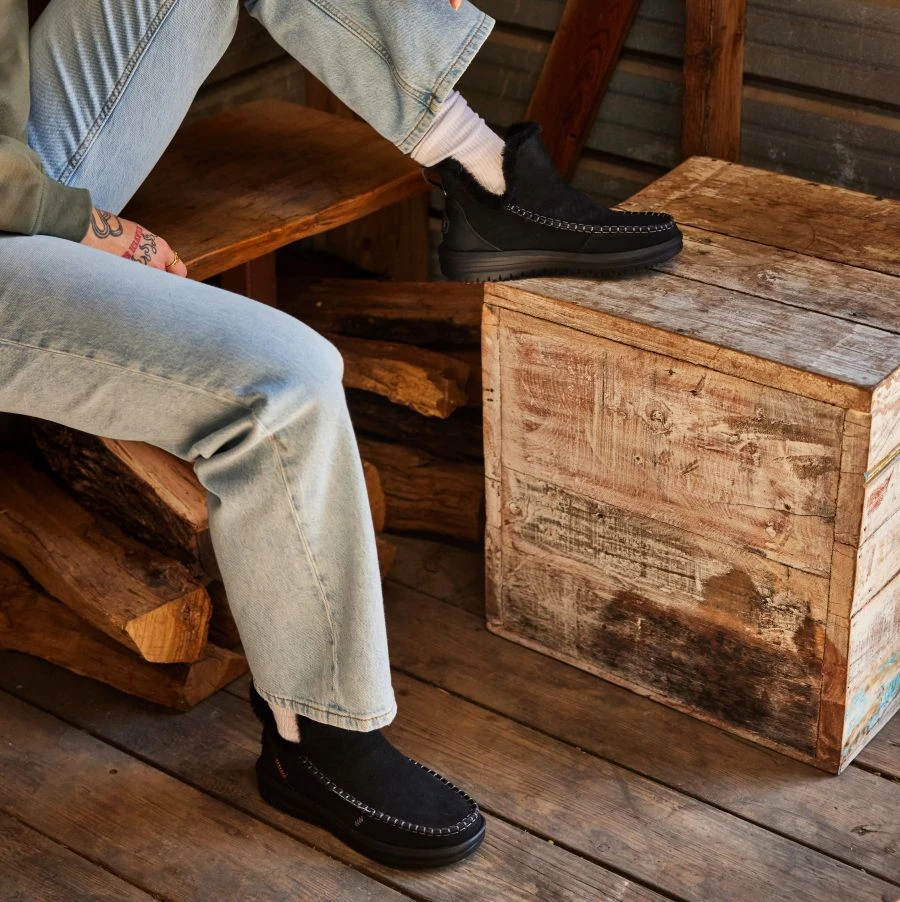 Camden Suede - Black/Black 2 Camden Suede - Black/Black - Image 2