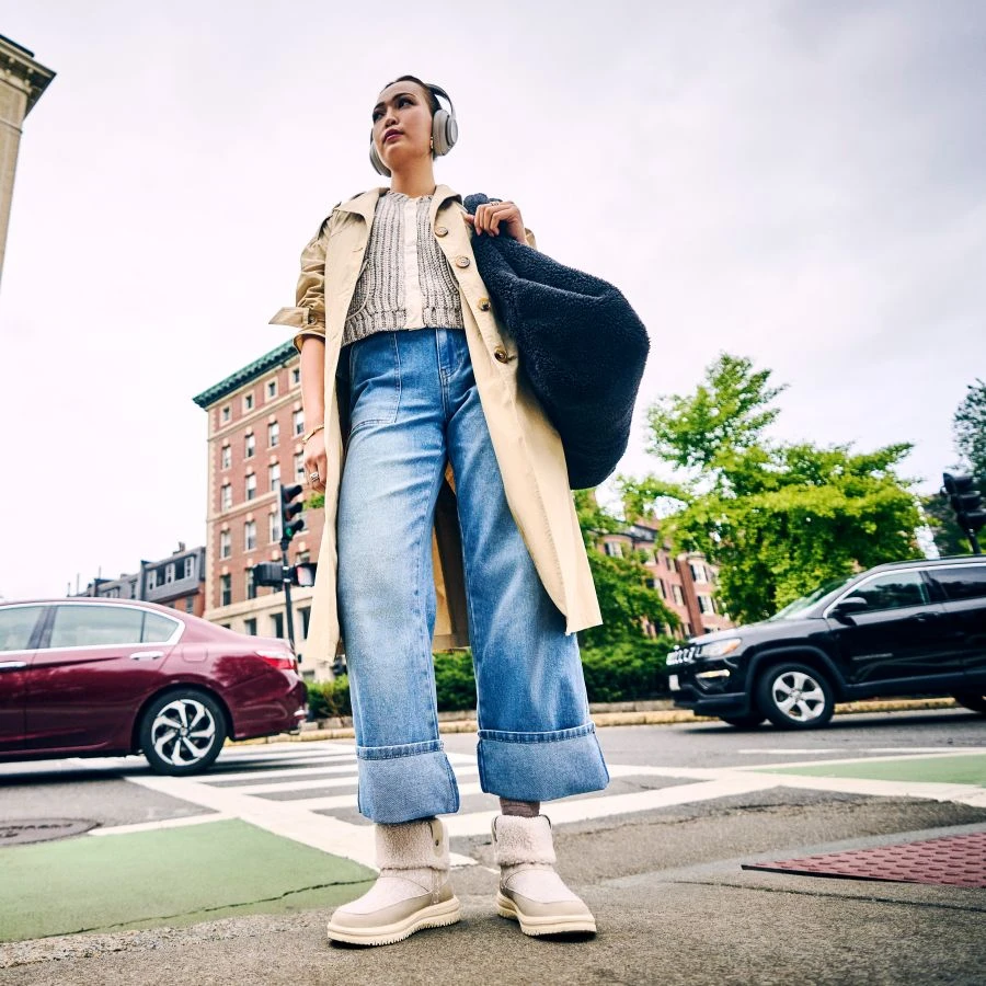 Camden Cuff Wool Cozy - Tan 2 Camden Cuff Wool Cozy - Tan - Image 2