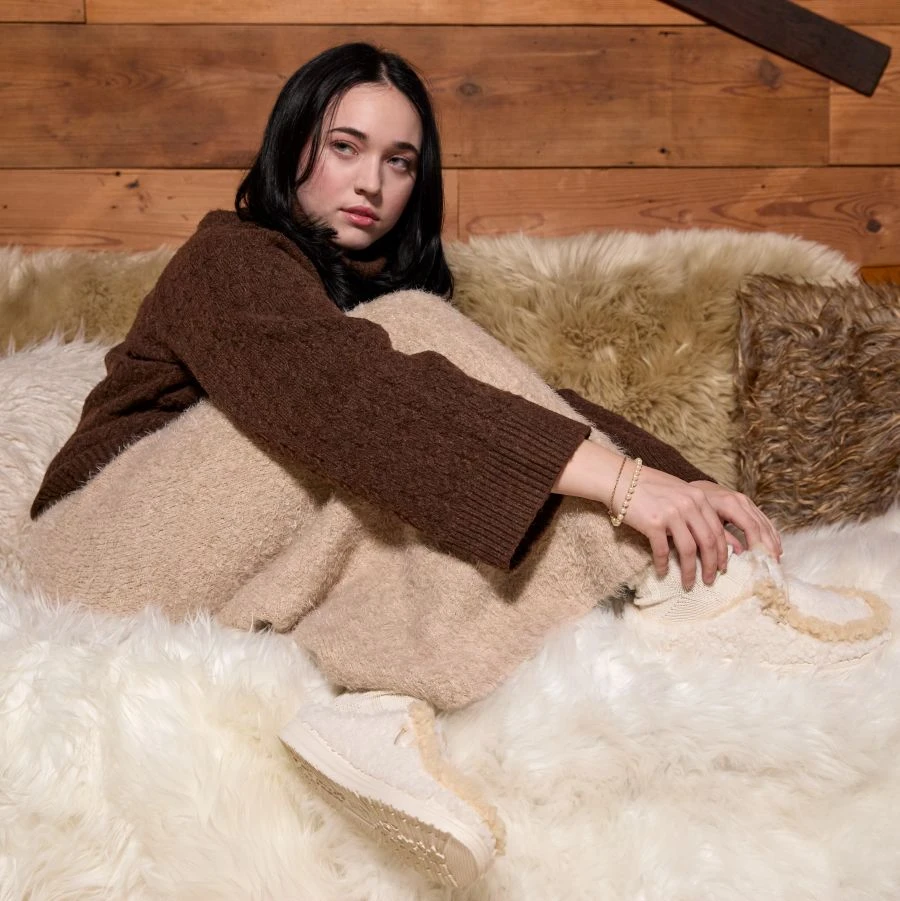 Wendy Slipper - Egret/Wood Ash 2 Wendy Slipper - Egret/Wood Ash - Image 2