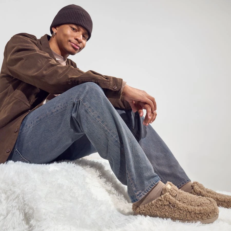 Wally Slipper - Cozy Timber Wolf 2 Wally Slipper - Cozy Timber Wolf - Image 2