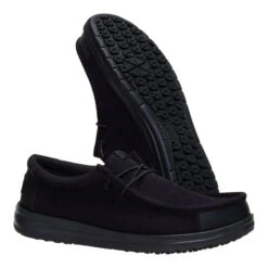 Wally Work CE Slip Resistant Wide - Black -Heydude image 13 593b4a6b efeb 4312 92c1 b6ecc6f224e2